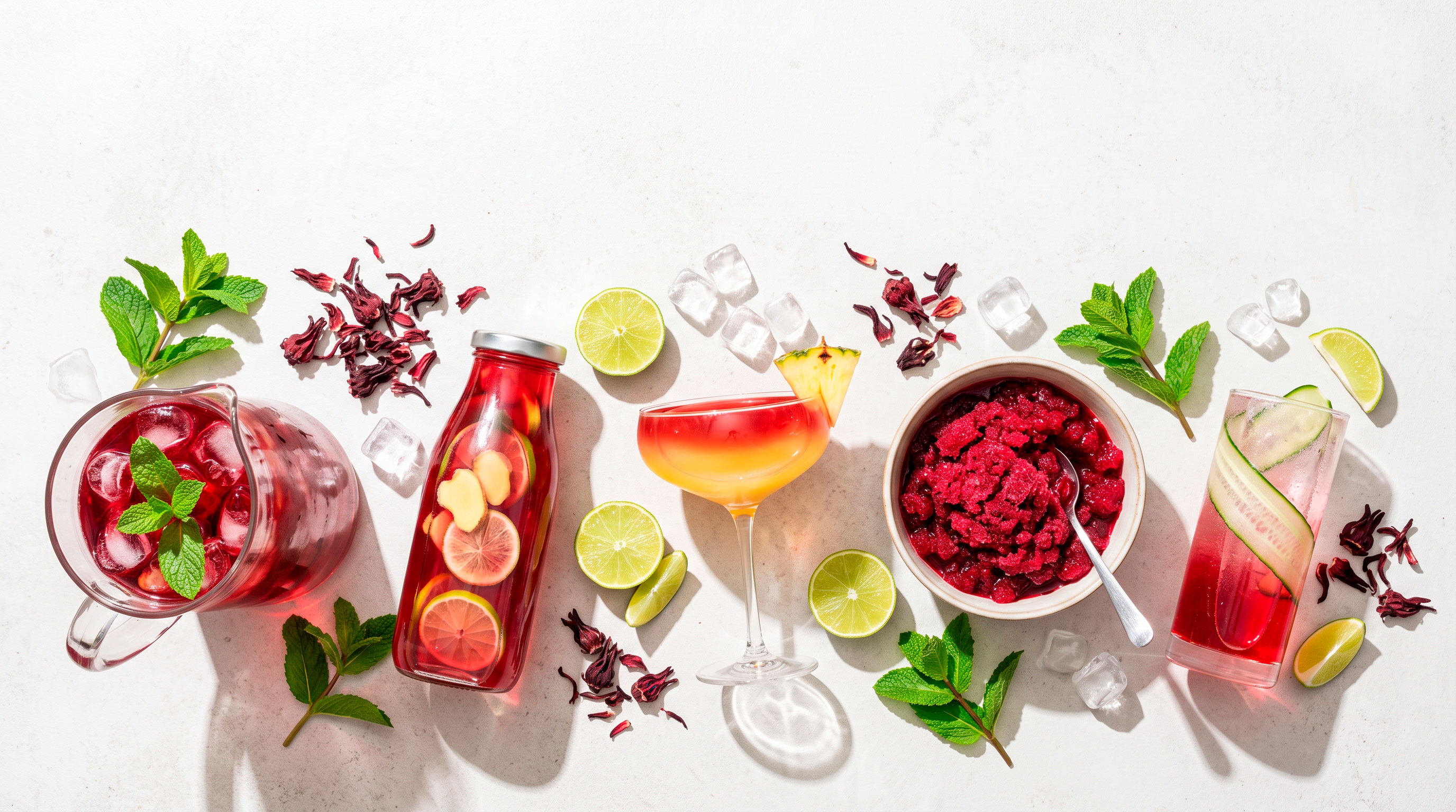 5 recettes de bissap rafraîchissantes pour l'été